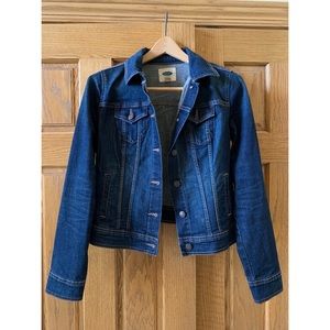 Navy Blue Jean Jacket
